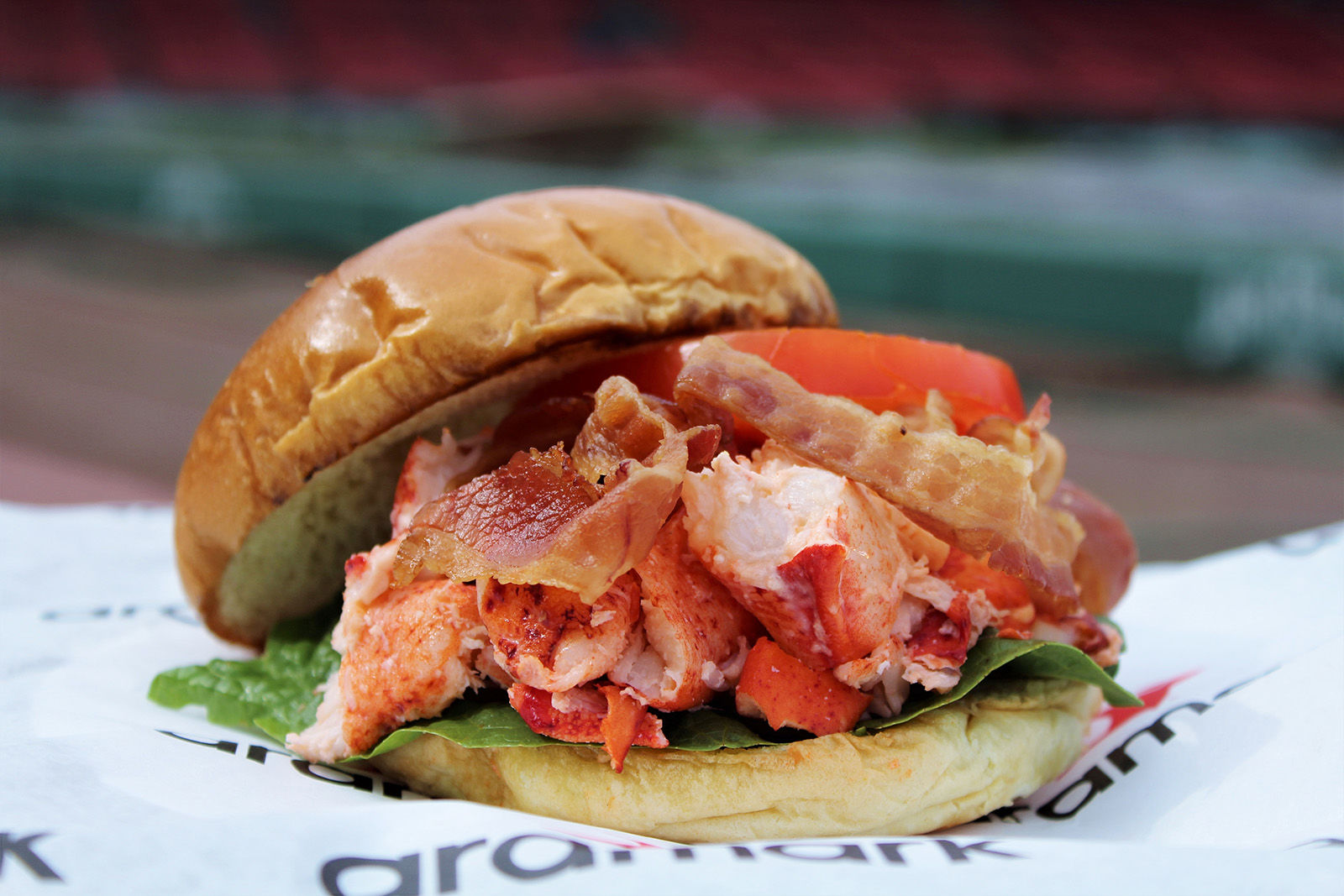 LBLT (BLT sandwich with lobster)